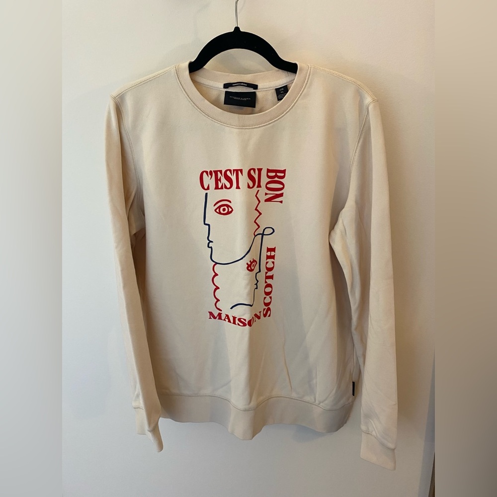 Scotch & Soda Graphic Print Sweatshirt